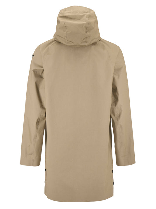Craft Urban Shell Coat Unisex in Beige, Rückansicht