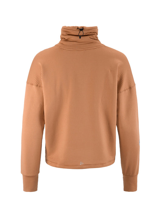 Craft SubZ Funnelneck Jersey Damen in Beige, Rückansicht