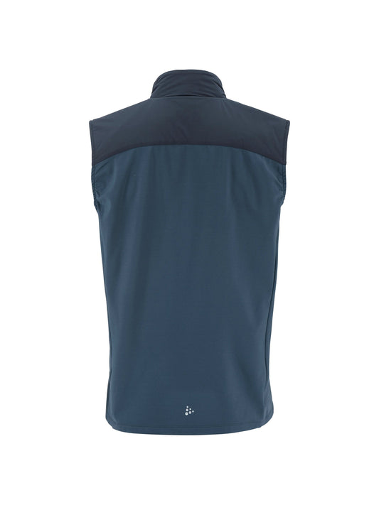 Craft ADV Essence Warm Vest 2 Herren in Blau, Rückansicht
