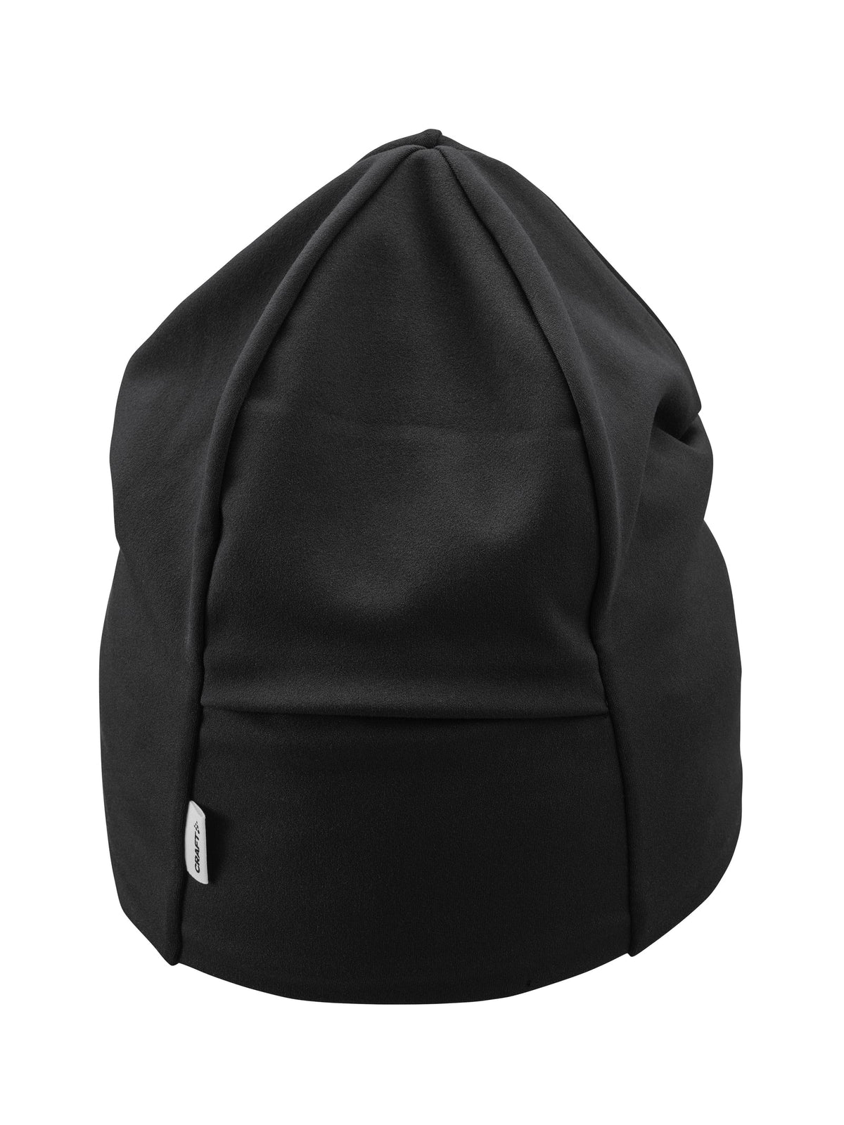 Craft Essence Thermal Ponytail Hat in Schwarz, Vorderansicht