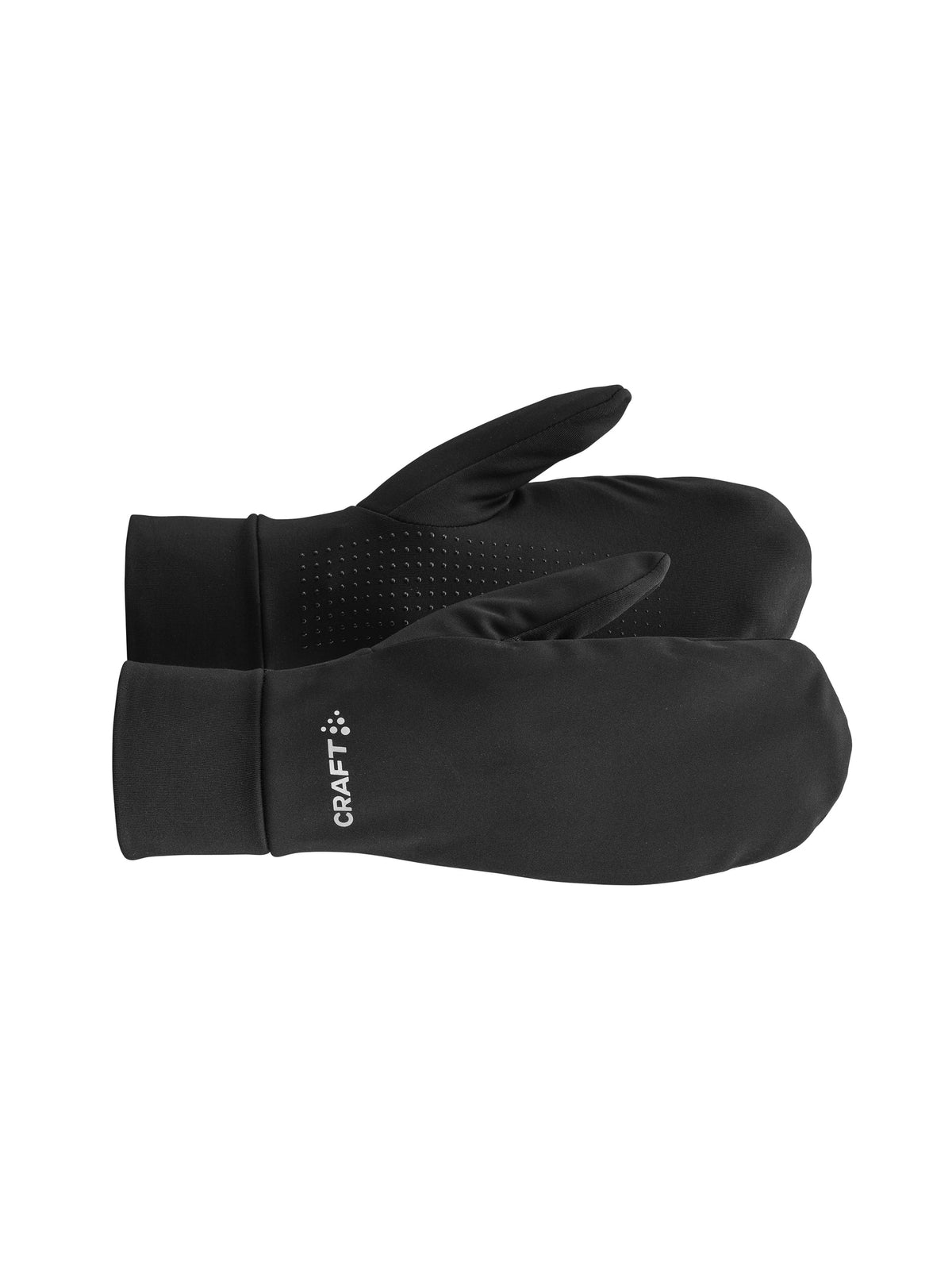 Craft Essence Mitten in Schwarz, Vorderansicht
