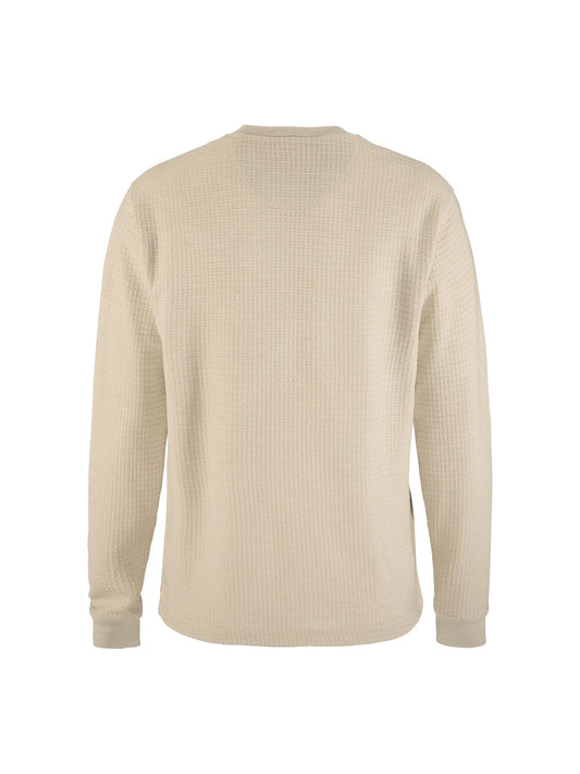 Craft Wool Waffle RN Damen in Sand, Rückansicht