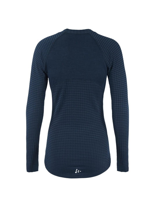 Craft Wool Extreme X LS 2 Damen in Dunkelblau, Rückansicht