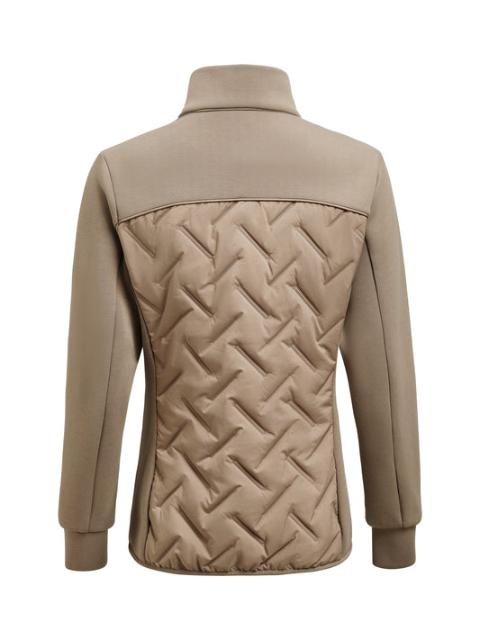 James Harvest Montana Hybrid Motion Jacket W Walnuss, Rückansicht