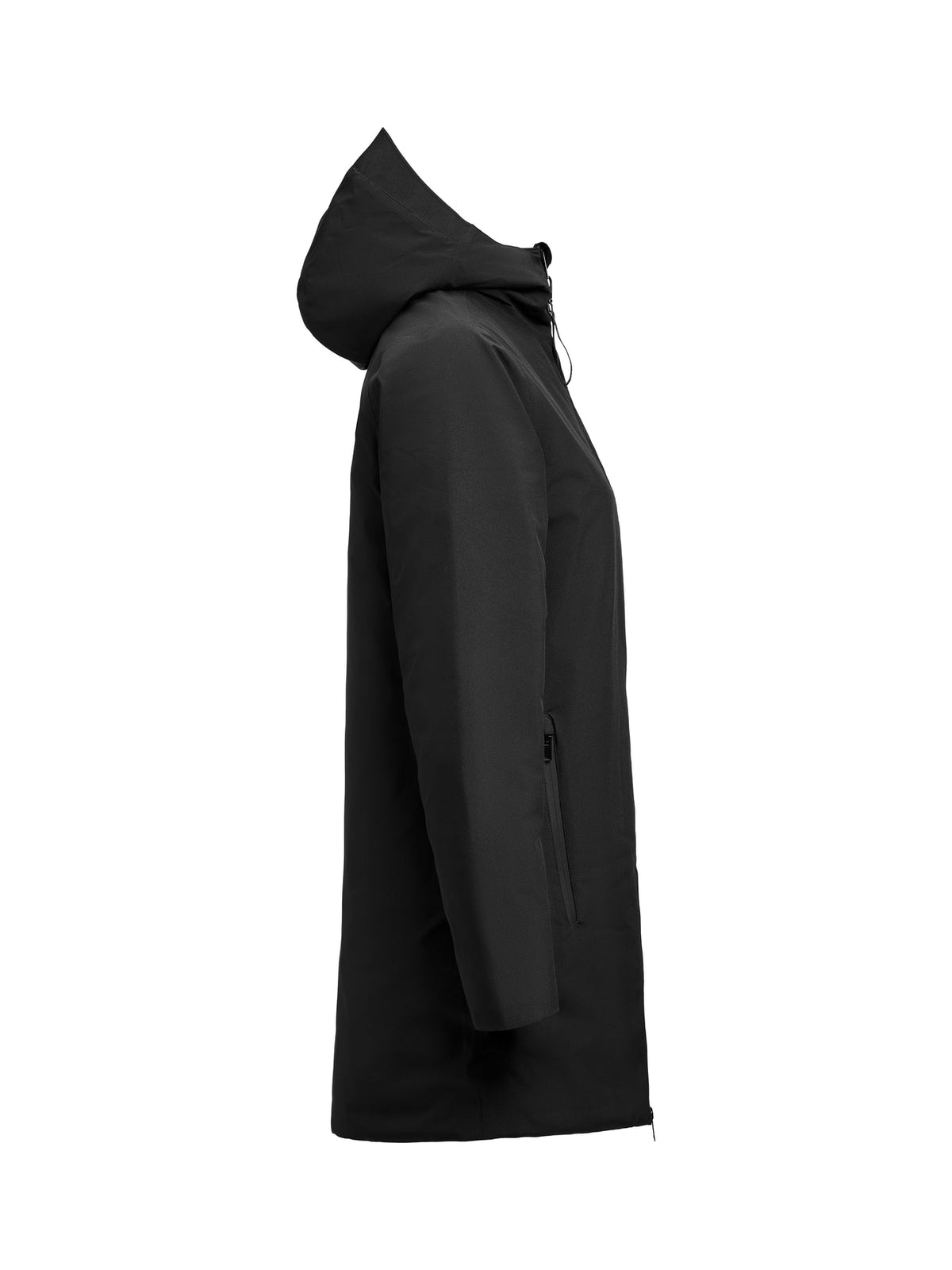 James Harvest Montana Parka W Schwarz, Seitenansicht rechts