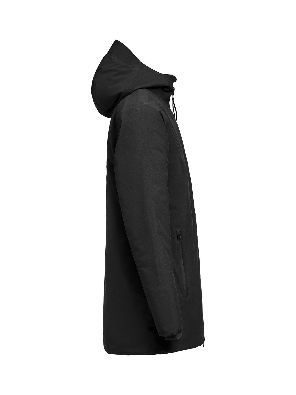 James Harvest Montana Parka Schwarz, Seitenansicht rechts