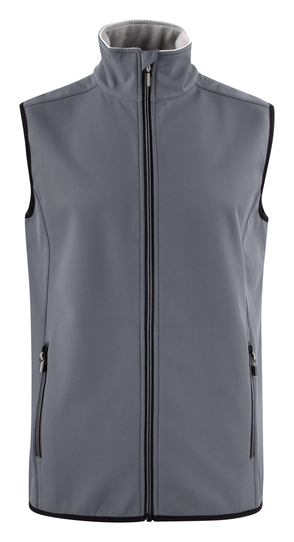 Printer Trial Vest in Stahlgrau, Vorderansicht