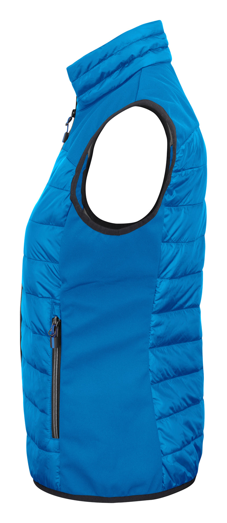 Printer Expedition Vest Lady in Blau, Seitenansicht