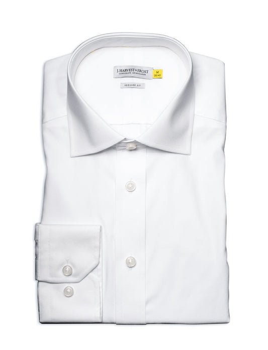 J.Harvest & Frost YB50 Twill Regular Weiss, Produktansicht