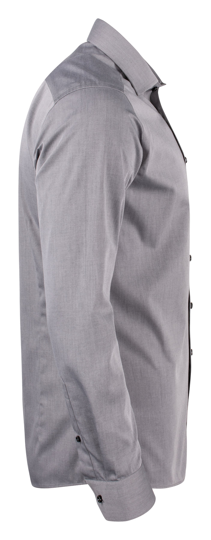 J.Harvest & Frost YB50 Twill Regular Grau, Seitenansicht rechts