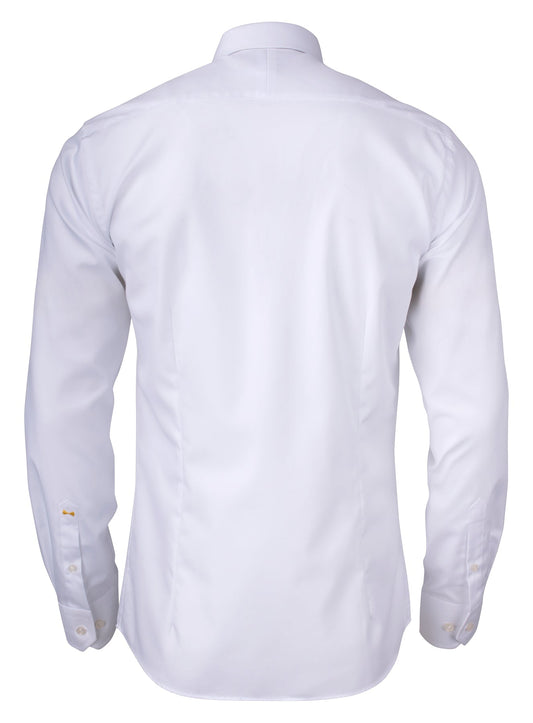 J.Harvest & Frost YB50 Twill Extra Long Regular Fit Weiss, Rückansicht