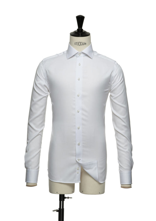 J.Harvest & Frost BB60 Twill Regular Weiss, Vorderansicht