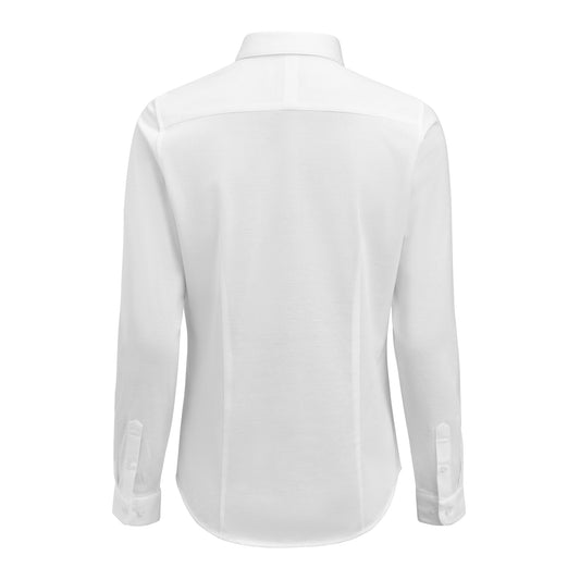 J.Harvest & Frost IB135 Pique Knit Woman Contemporary Weiss, Rückansicht