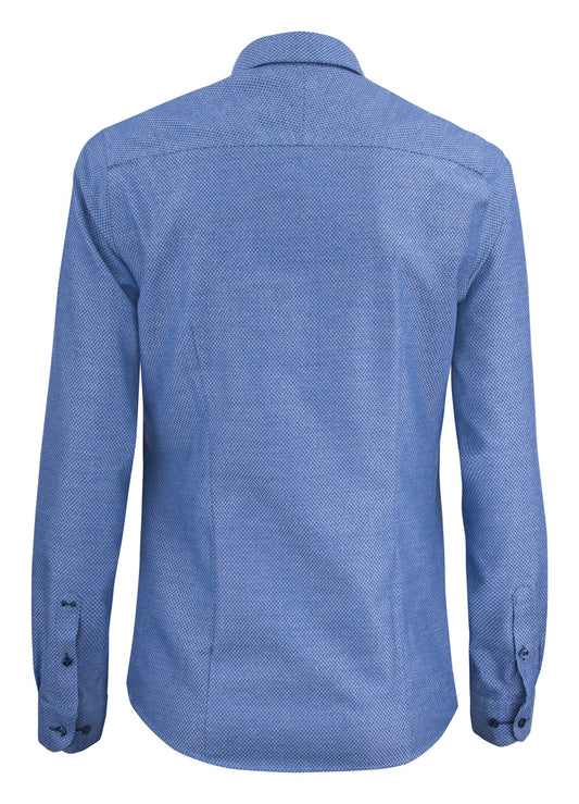 J.Harvest & Frost PB144 Brushed Jacquard Woman Blau, Rückansicht