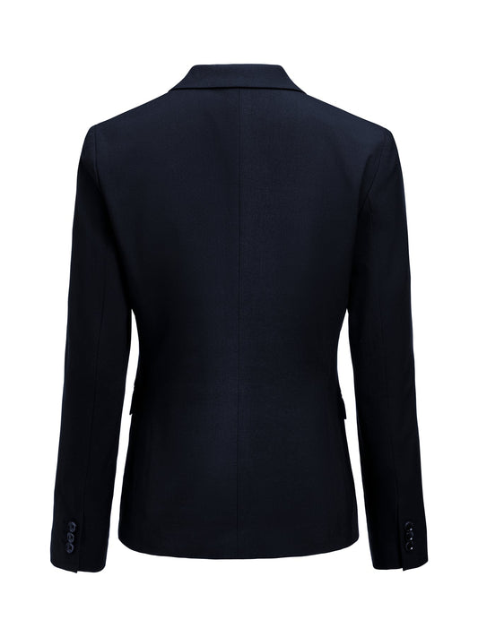 J.Harvest & Frost Signature Suit Blazer Woman Marineblau, Rückansicht