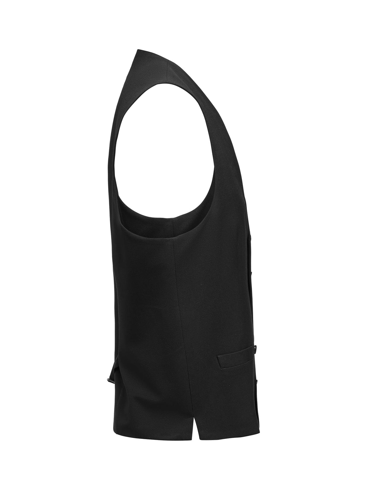 J.Harvest & Frost Signature Suit Vest Schwarz, Seitenansicht rechts