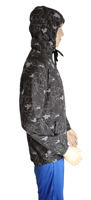 44er Regenjacke reflektierend