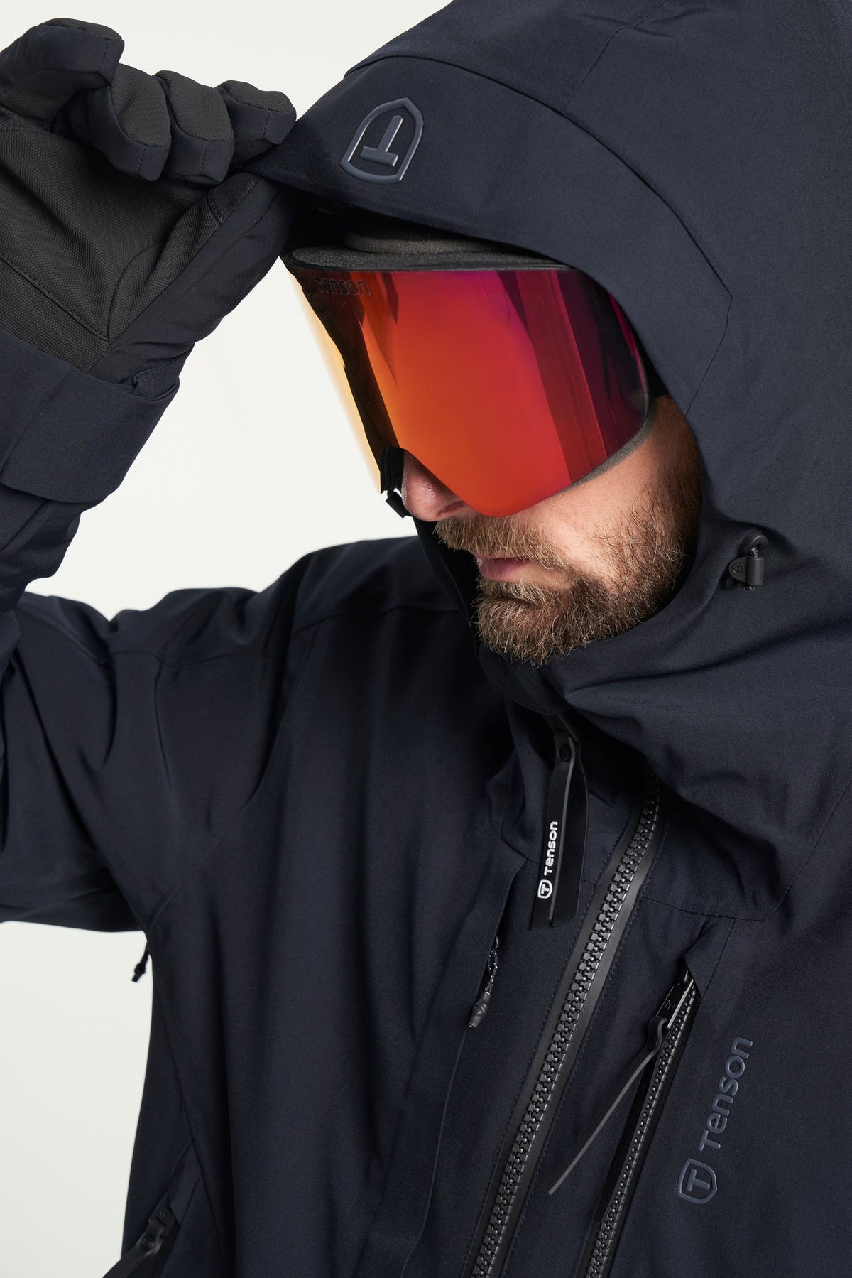 Tenson Prime Pro Ski Jacket Men Schwarz, Produktansicht