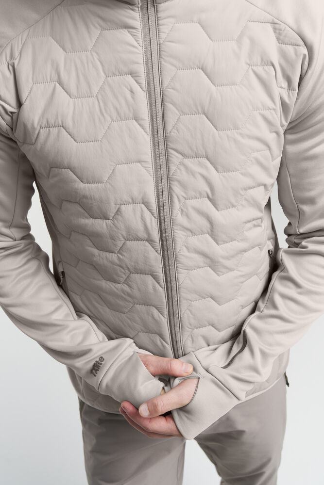 Tenson TXlite Hybrid Jacket Herren in Sand (718), Detail