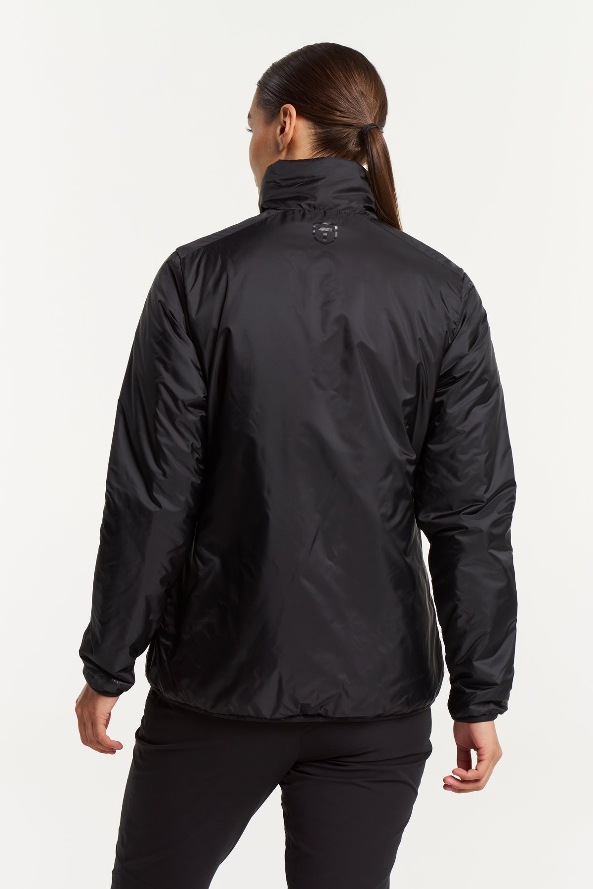 Tenson TXlite Core Puffer Jacket Women Schwarz, Rückansicht