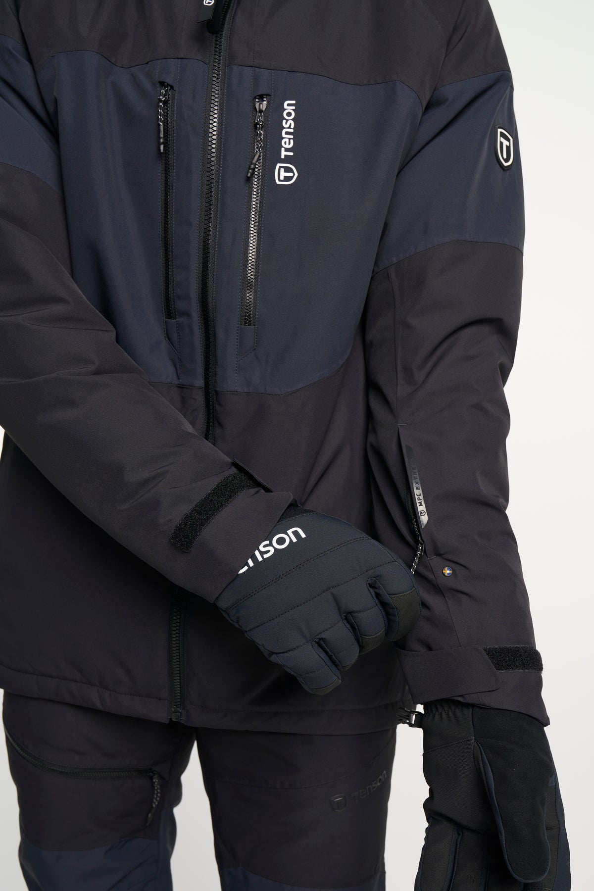 Tenson Kiroro Ski Jacket Men Schwarz, Produktansicht