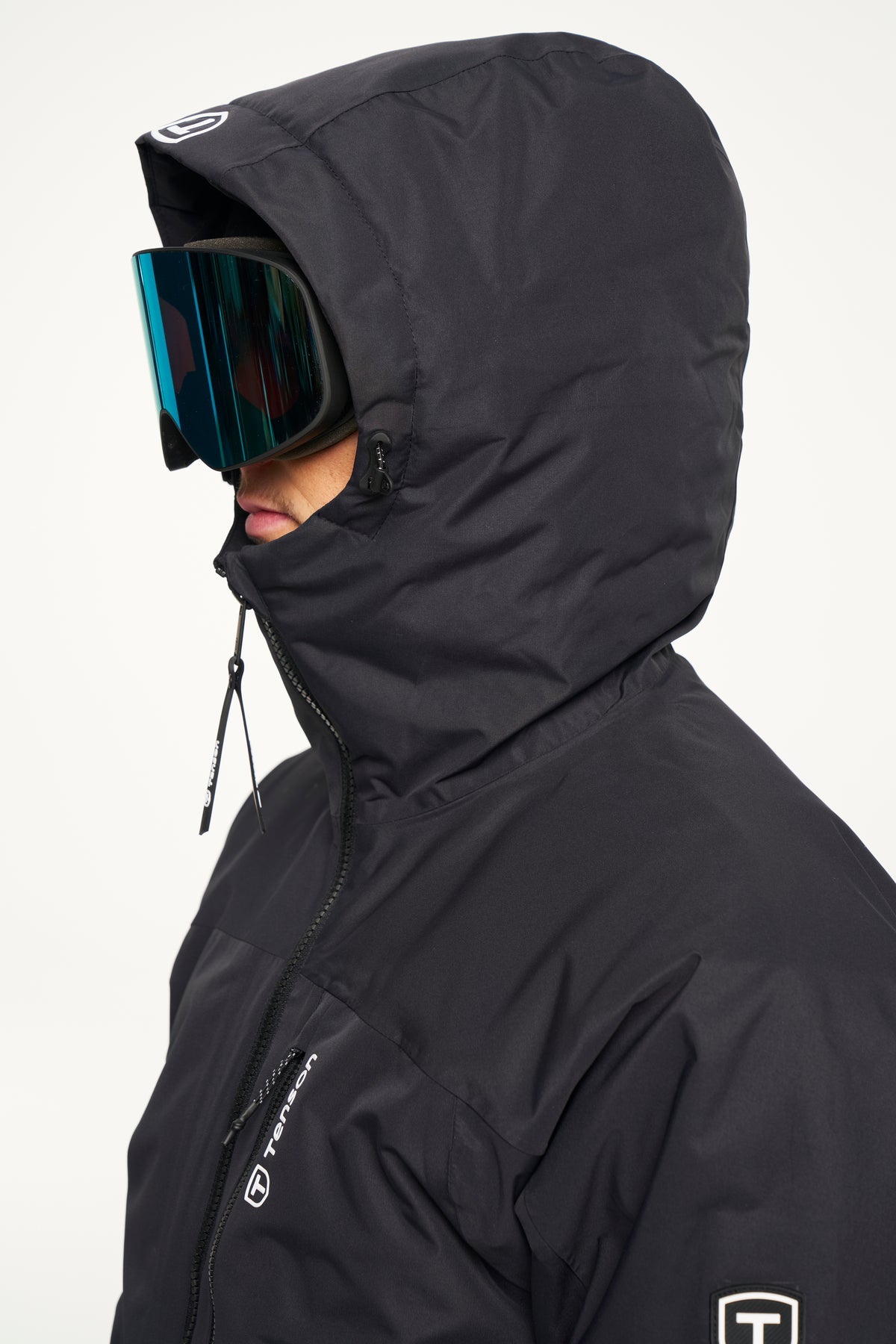 Tenson Niseko Ski Jacket Men Schwarz, Produktansicht