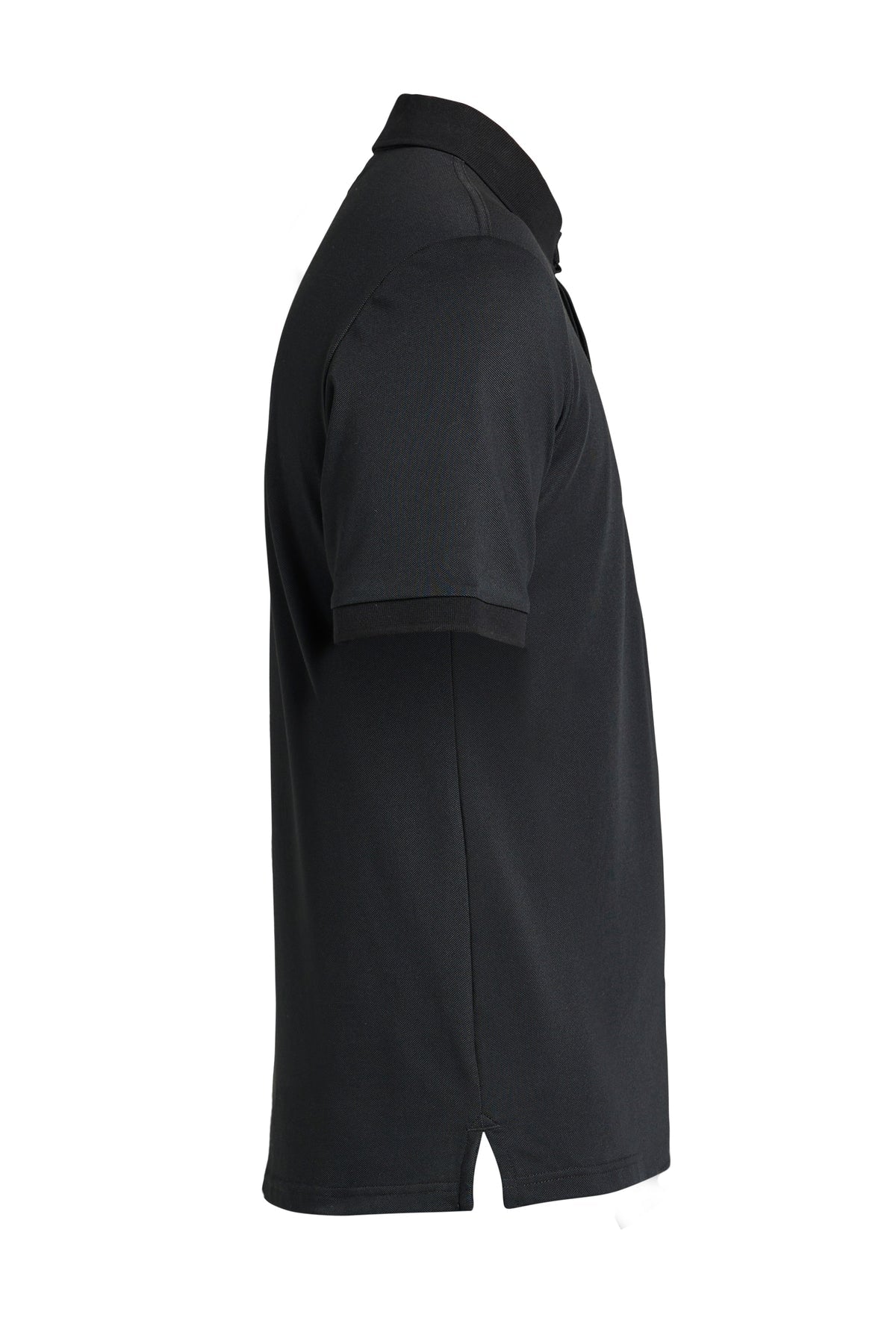 Tenson Prio Polo Men Schwarz, Seitenansicht rechts