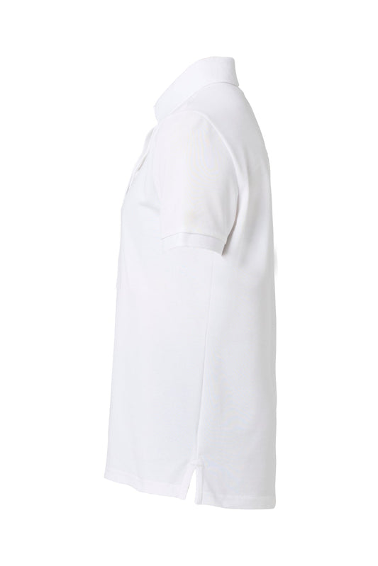 Tenson Prio Polo Women Weiss, Seitenansicht links