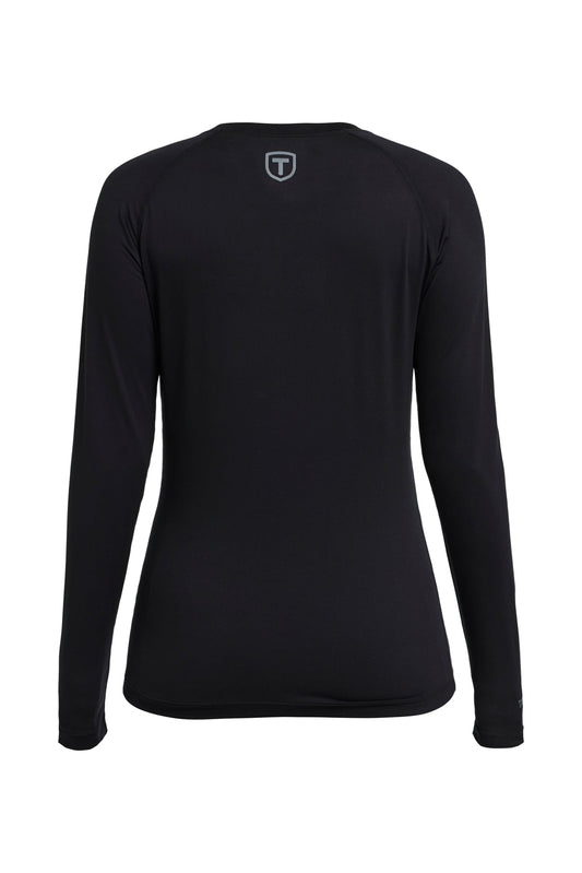 Tenson Axis Baselayer Set Women Schwarz, Produktansicht