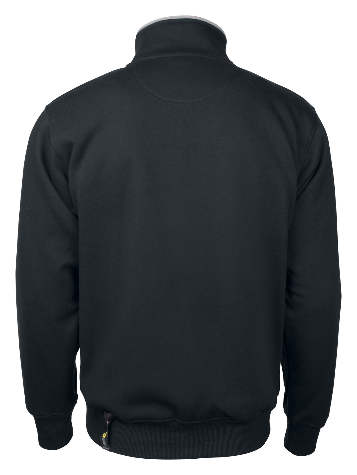 ProJob 2121 Sweatshirt Jacke mit Kontrast Reissverschluss Schwarz, Produktansicht