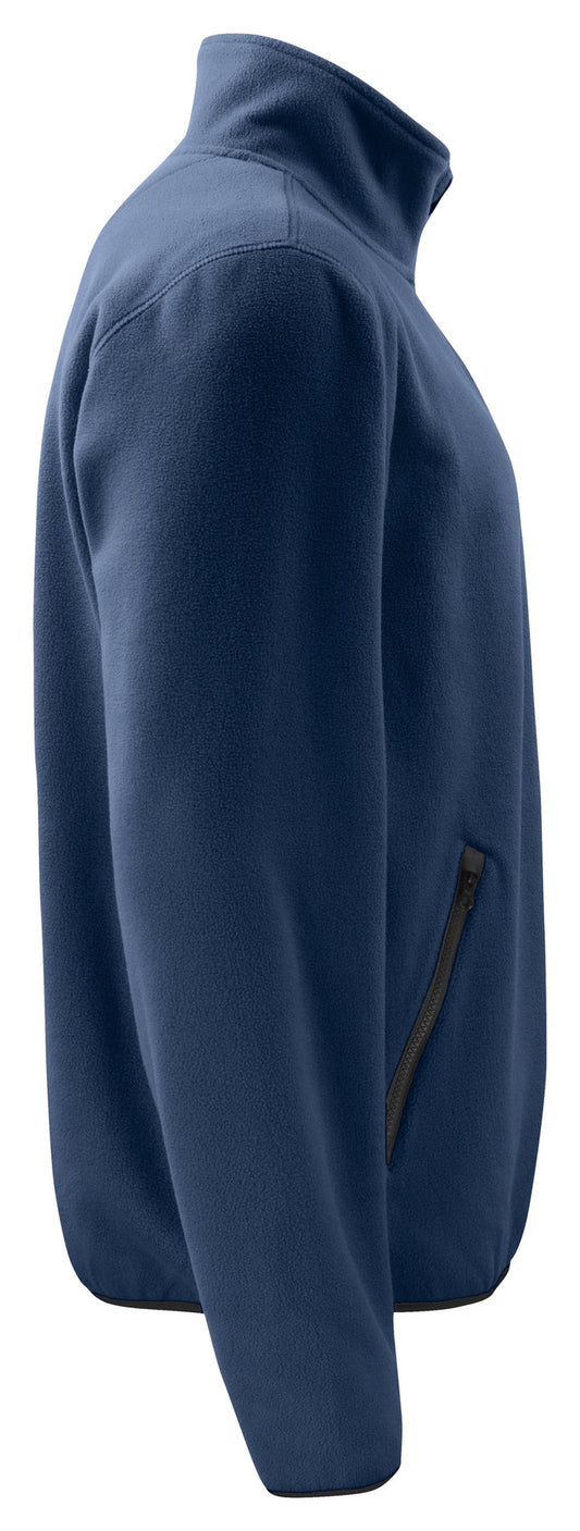 ProJob 2327 Polarfleece Jacke Marine Seitenansicht rechts