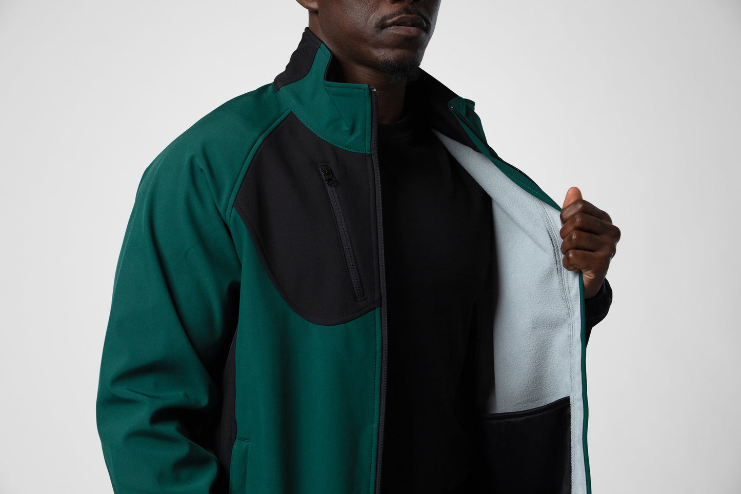 PRO JOB - 2422 Softshell Jacke mit Kontrastelementen