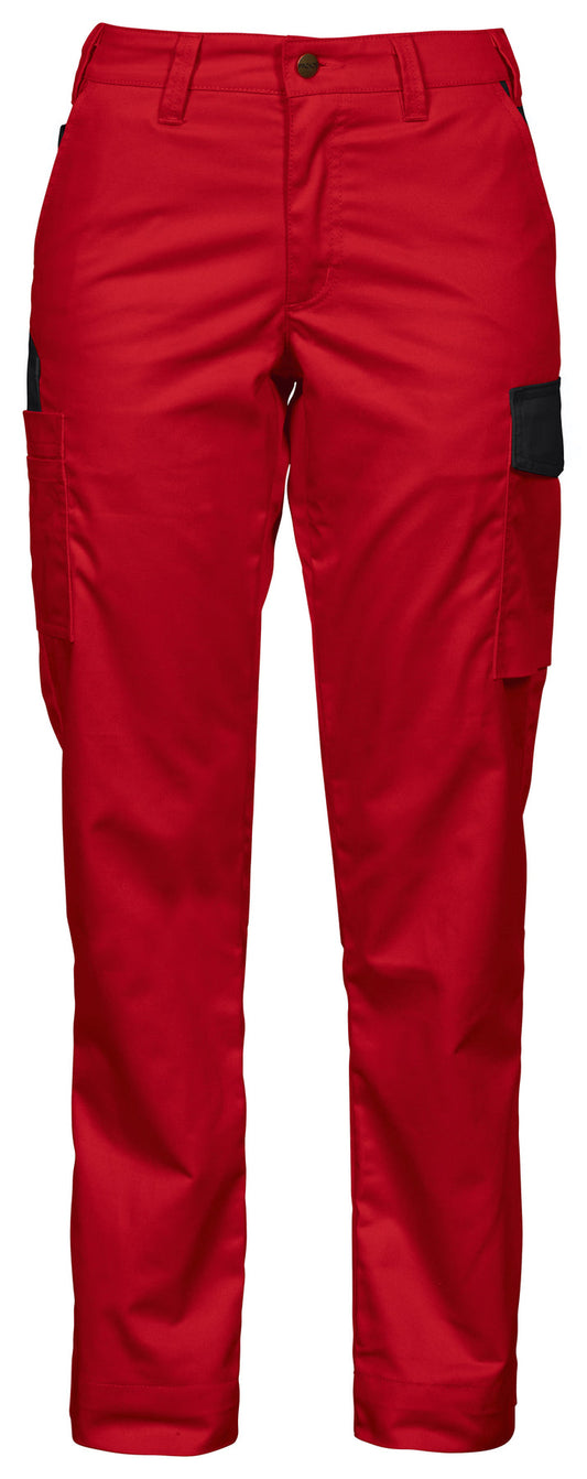 ProJob 2519 Arbeitshose Damen Rot Vorderansicht