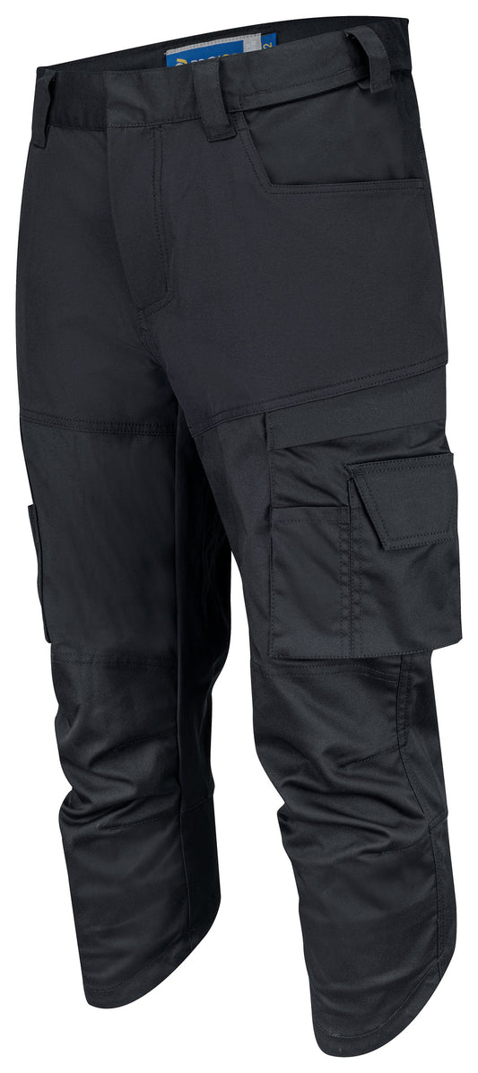 ProJob 2554 3/4 Arbeitshose Polyvalent Stretch Slim Fit Schwarz, Produktansicht