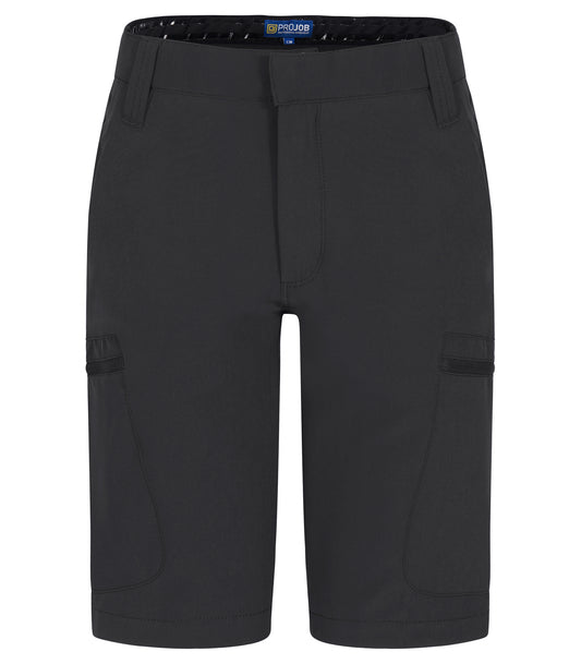 ProJob 2561 Stretch Shorts Damen Schwarz Vorderansicht