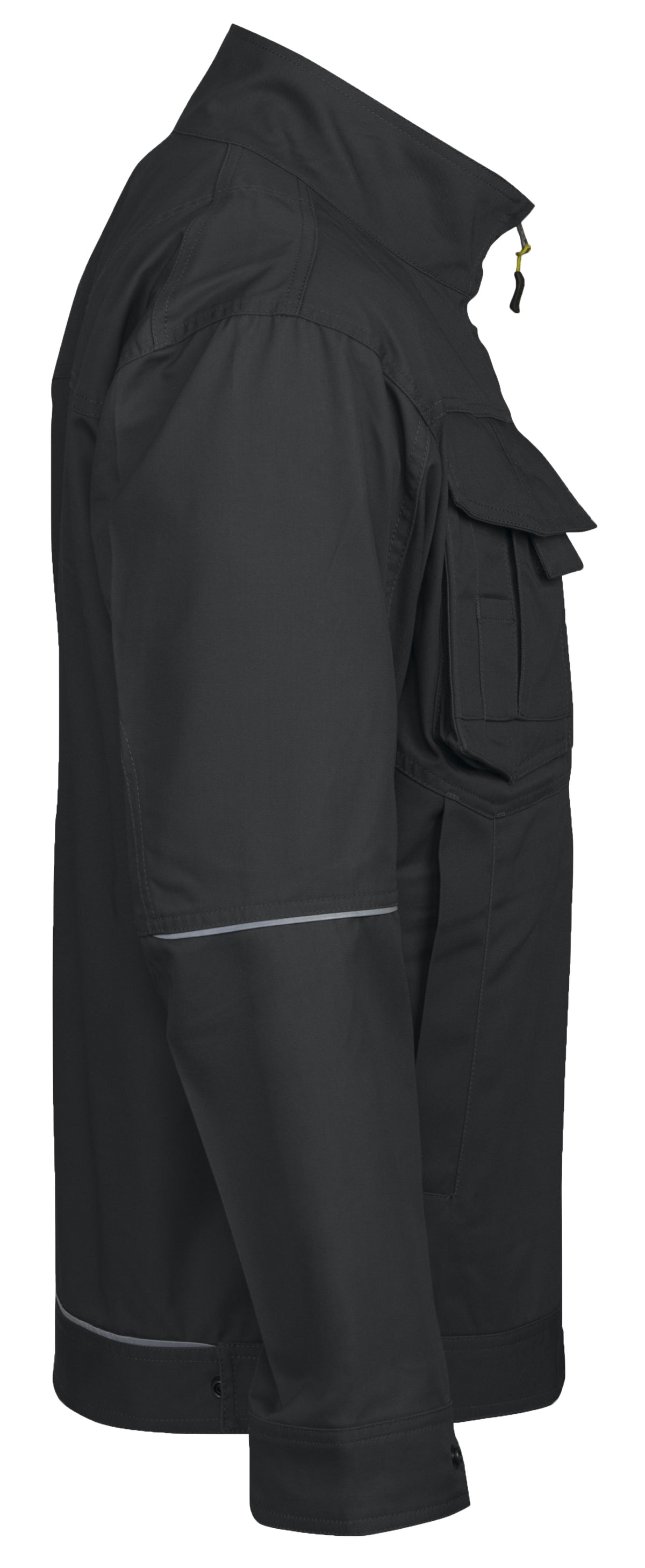 ProJob 4414 Arbeitsjacke Schwarz, Seitenansicht rechts