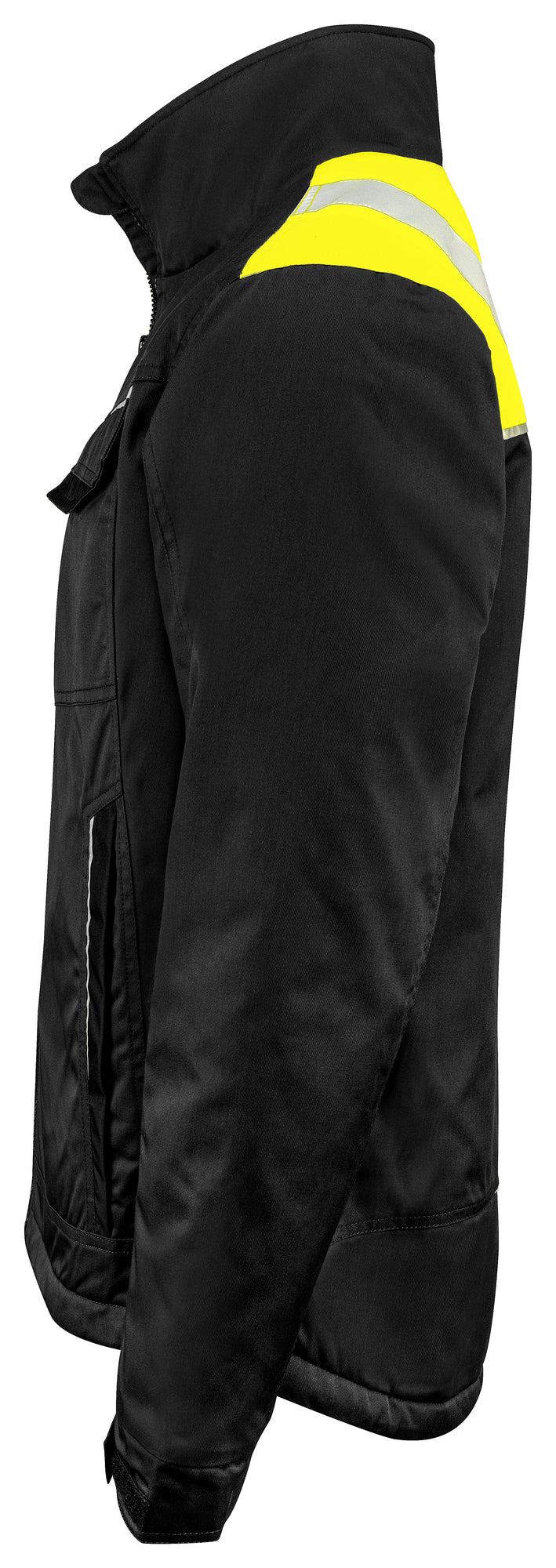 PRO JOB - 5428 gefütterte Jacke mit Kontrastelementen