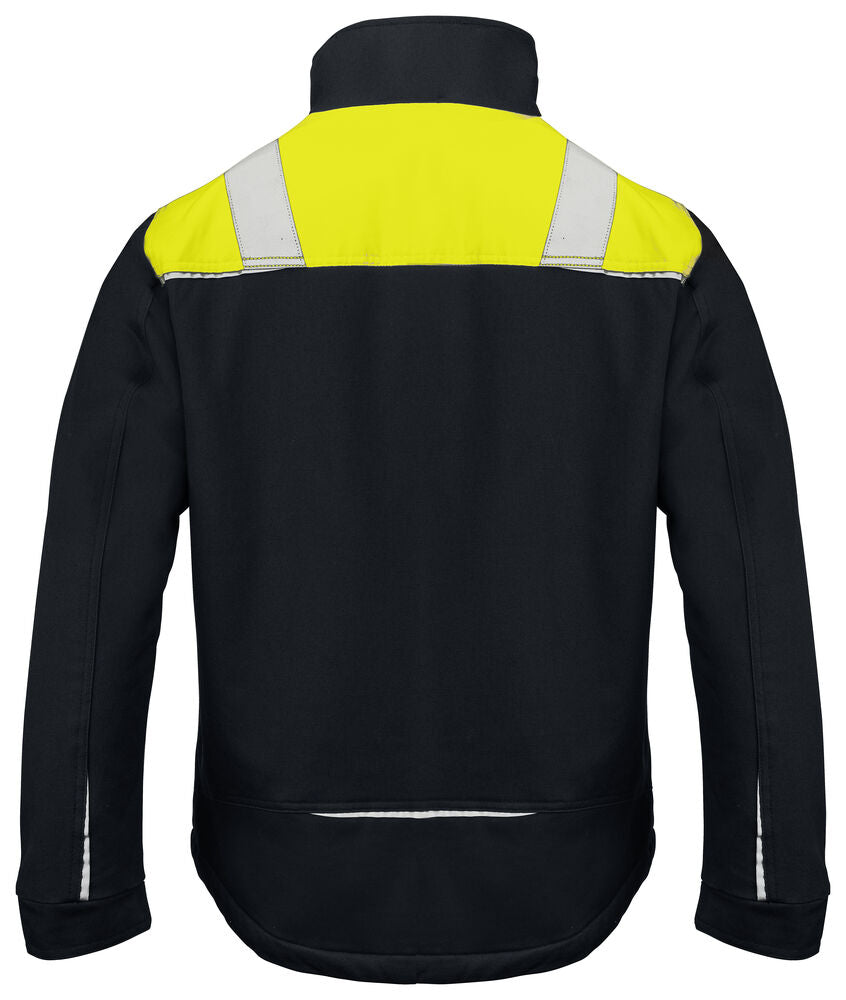 PRO JOB - Gefütterte Jacke mit Kontrastelementen