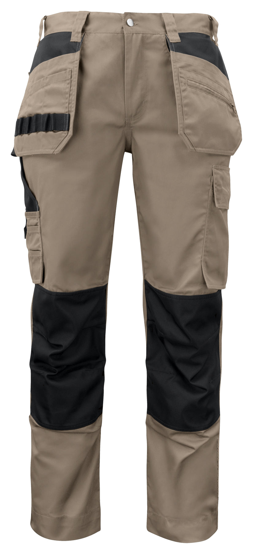 ProJob 5531 Arbeitshose mit Hängetaschen Khaki Vorderansicht