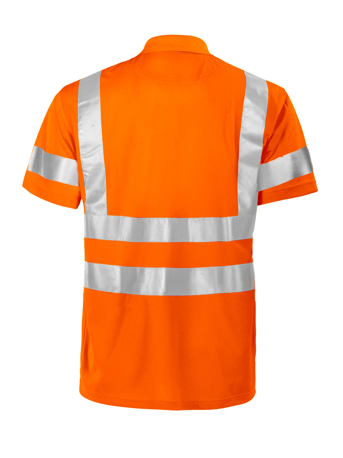 ProJob 6011 Piqué EN ISO 20471 Klasse 3 Orange, Rückansicht