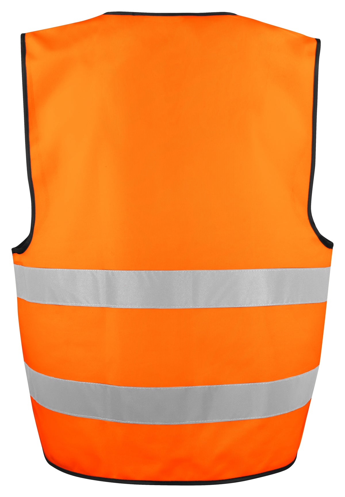 ProJob 6714 Warnschutz Weste EN ISO 20471 Klasse 2 Orange/Schwarz, Produktansicht