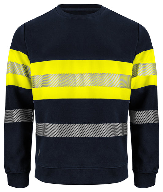 ProJob 6129 Warnschutz Sweatshirt Produktansicht 2