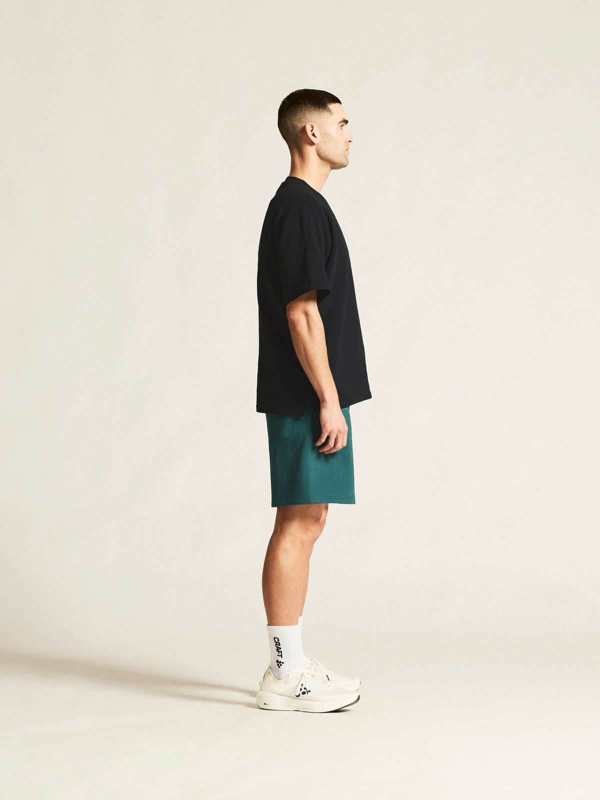 Craft Frequent SS Sweatshirt in Schwarz, Detailansicht