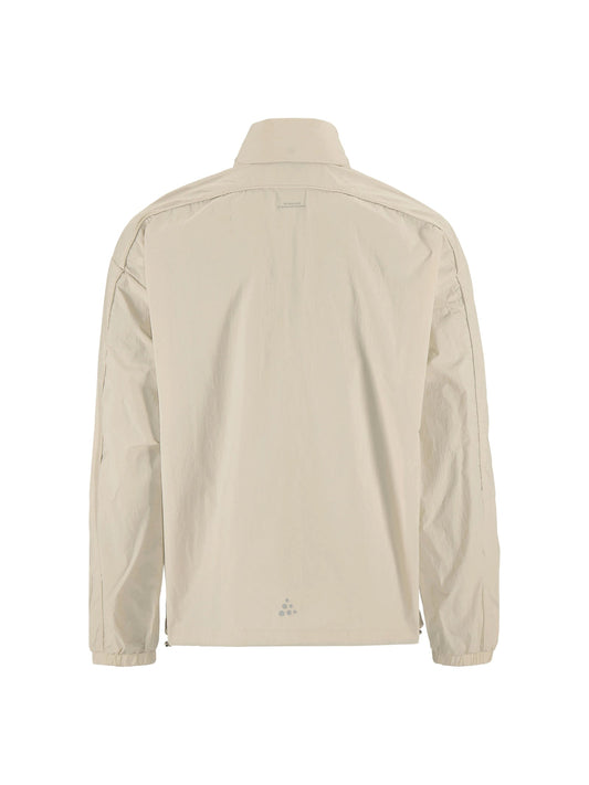 Craft Hypervent Oversized Wind Jacket Herren in Sand, Rückansicht