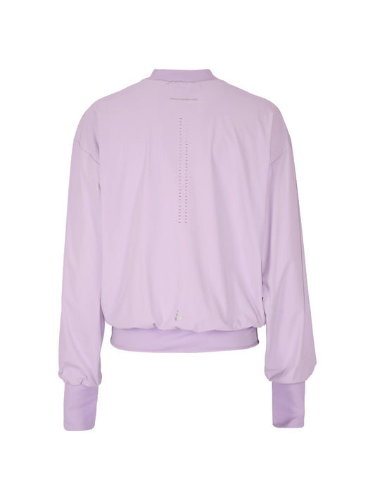 Craft Hypervent Wind Top Damen in Flieder, Rückansicht