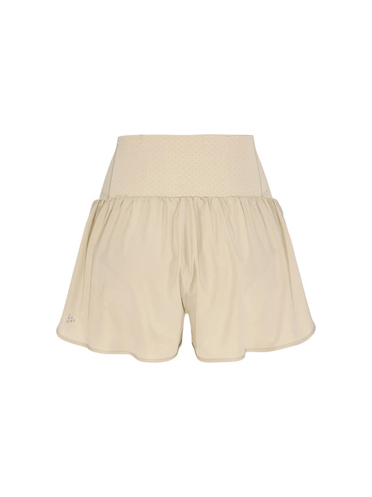 Craft Hypervent Wide Shorts Damen in Sand, Rückansicht