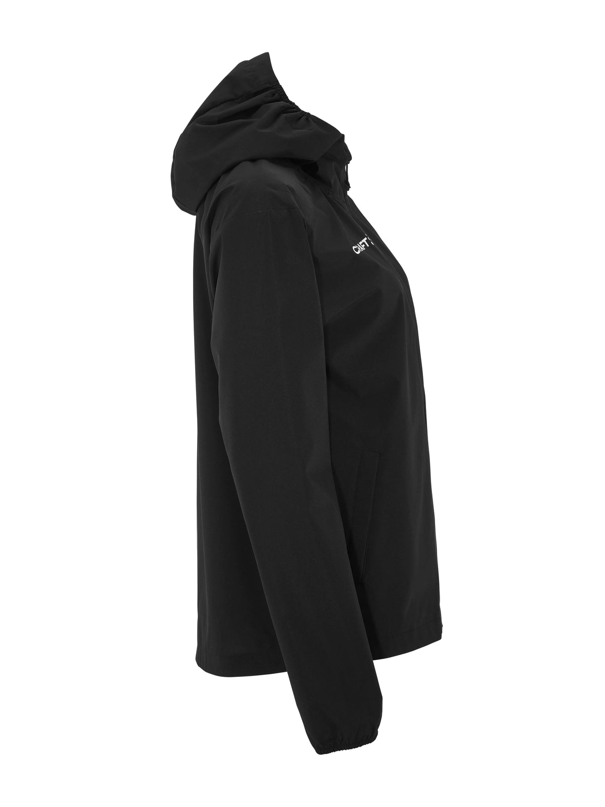 Craft Squad Go Weather Jacket Damen in Schwarz, Seitenansicht rechts