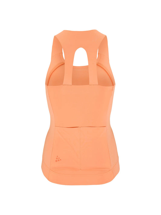 Craft Endur Singlet Damen in Apricot, Rückansicht