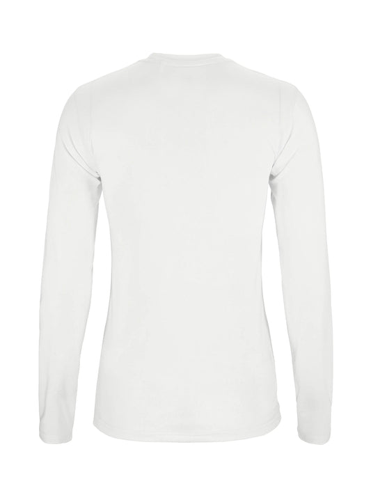 Craft Ability Baselayer LS Damen in Weiss, Rückansicht