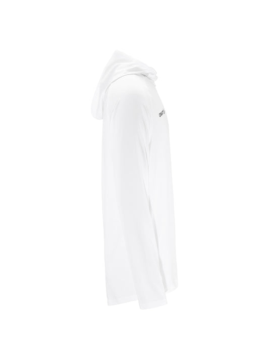 Craft Ability Long Sleeve Hood Herren in Weiss, Seitenansicht rechts